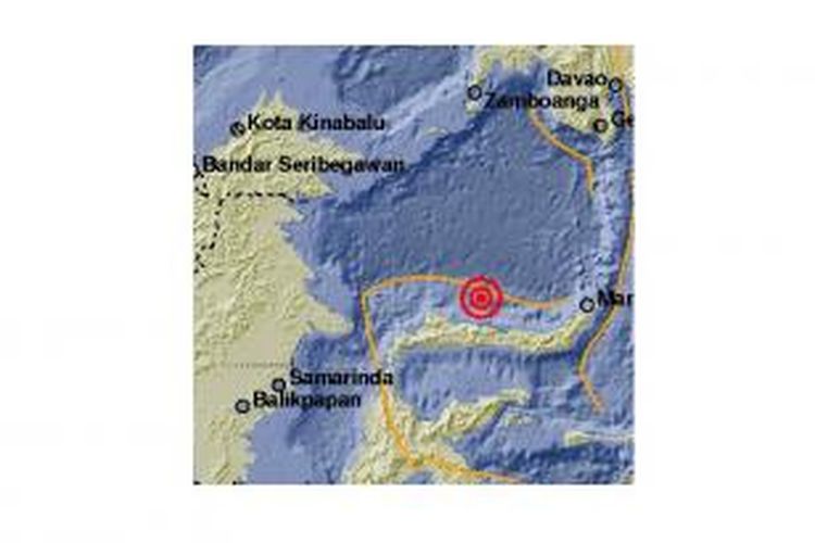 Gempa mengguncang Gorontalo, Selasa (10/9/2013). Dua gempa terjadi kurang dari enam jam di kawasan tersebut, masing-masing berkekuatan di atas 5 skala Richter.