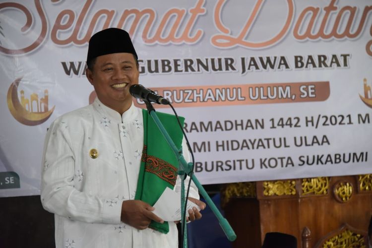 Wakil Gubernur Jawa Barat Uu Ruzhanul Ulum. 
