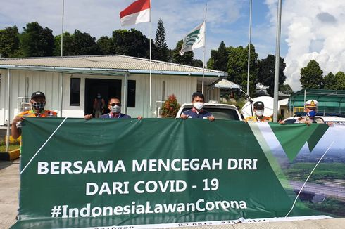 Trans Jabar Tol Simulasi Penanganan Covid-19