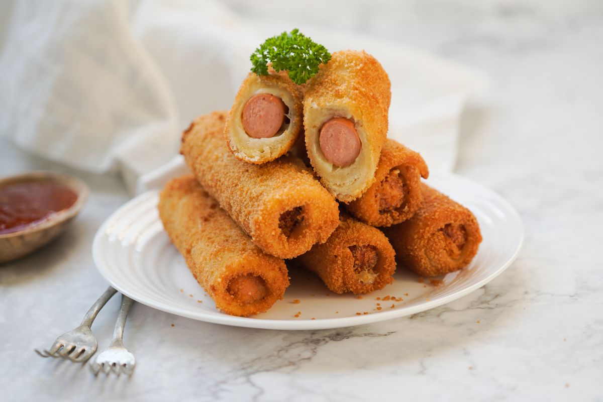 Roti Goreng Sosis