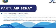 Program Kartu Air Sehat PAM Jaya Beri Tarif Murah Bagi RTSS dan RTS