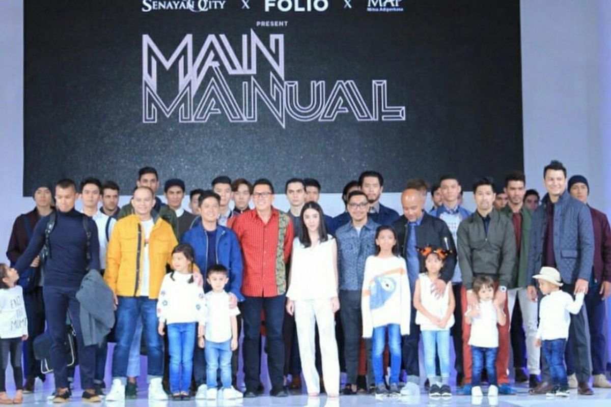 Man Manual di Jakarta Fashion Week 2018.