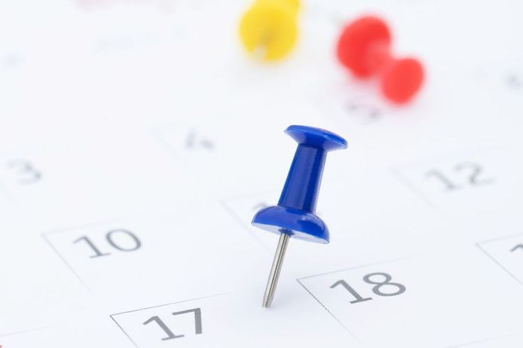 Ilustrasi jadwal puasa ayyamul bidh di bulan Juli 2025.