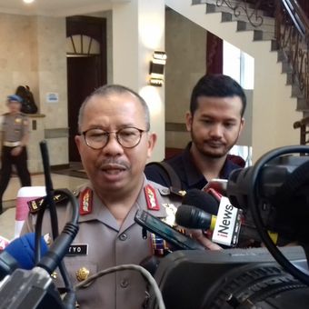 Kepala Divisi Humas Polri Irjen (Pol) Setyo Wasisto saat ditemui di PTIK, Jakarta Selatan, Senin (15/10/2018).
