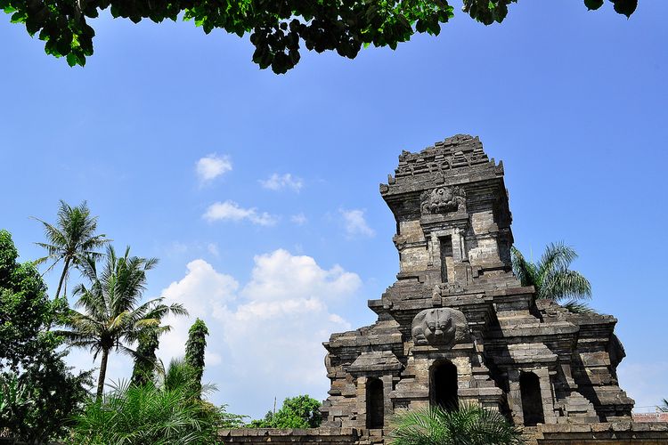 Candi Singasari di Malang. Salah satu candi di Jawa Timur. 