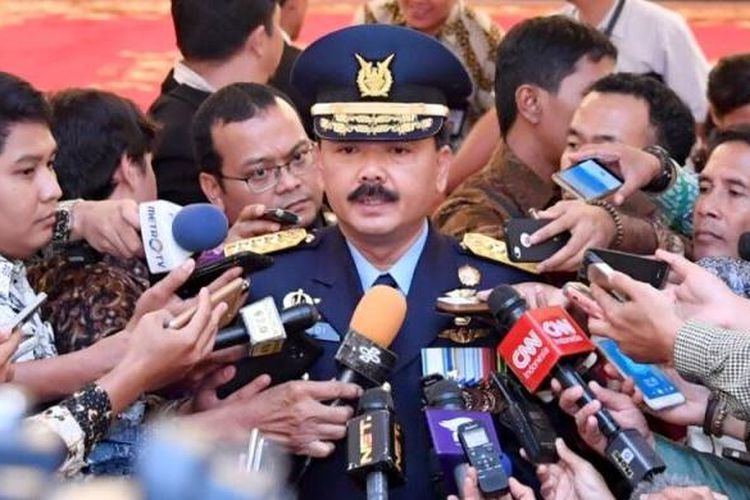 Kepala Staf TNI Angkatan Udara Marsekal Hadi Tjahjanto.