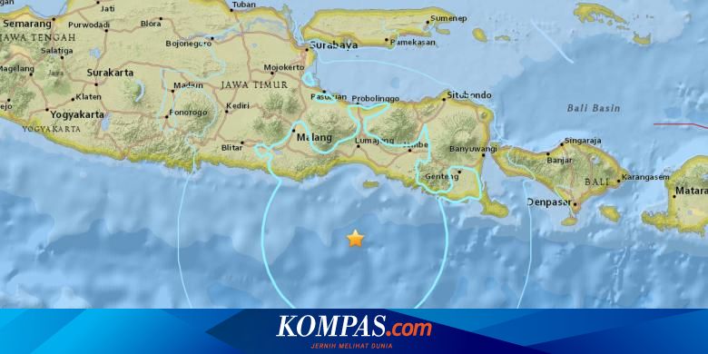 Gempa 6 2 Sr Getarkan Jawa Timur Warga Kaget Dan Lari Keluar Rumah