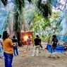 Jadi Lokasi Peredaran Narkoba, Gubuk di Tengah Kebun Sawit Dibakar
