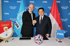 Presiden FIFA Buka Suara Usai Erick Thohir Ditunjuk Jadi Menpora