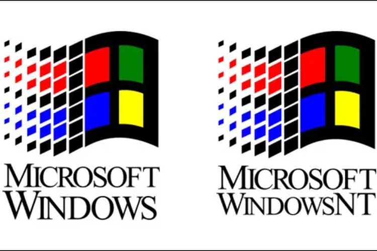Logo Microsoft Era Windows 3.1 dan Windows NT
