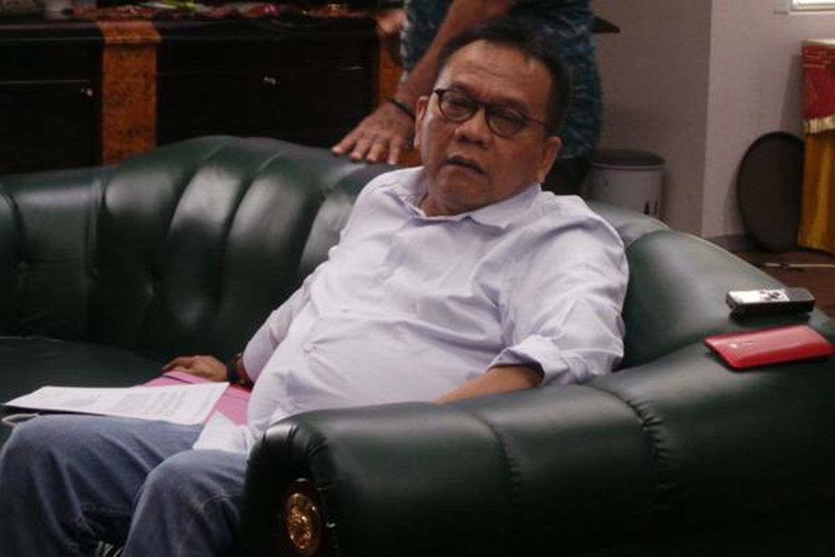 Wakil Ketua DPRD DKI Jakarta sekaligus Ketua DPD Gerindra DKI Jakarta Mohamad Taufik, saat ditemui di Gedung DPRD DKI Jakarta, Jumat (21/10/2016).