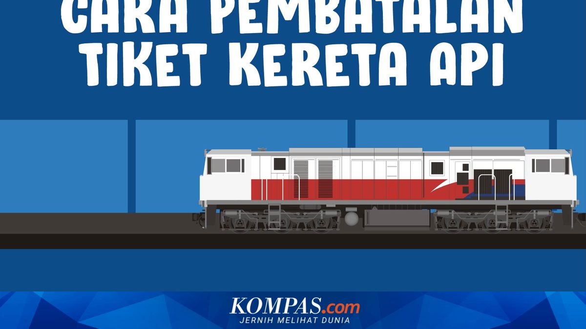 Cara Refund Tiket Kereta Api Online dan Offline, Berikut Syaratnya
