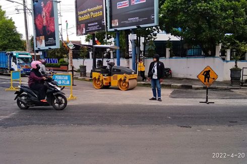 Sambut Lebaran, Pemkab Blora Realisasikan Anggaran Perawatan Jalan Senilai Rp 1,2 Miliar