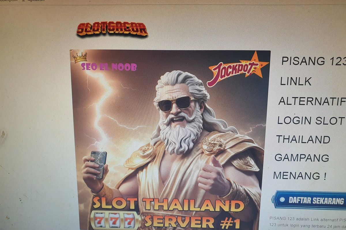 Laman dinas Perdagangan Gunungkidul, menjadi iklan Judi Online. Selasa (26/3/2024)