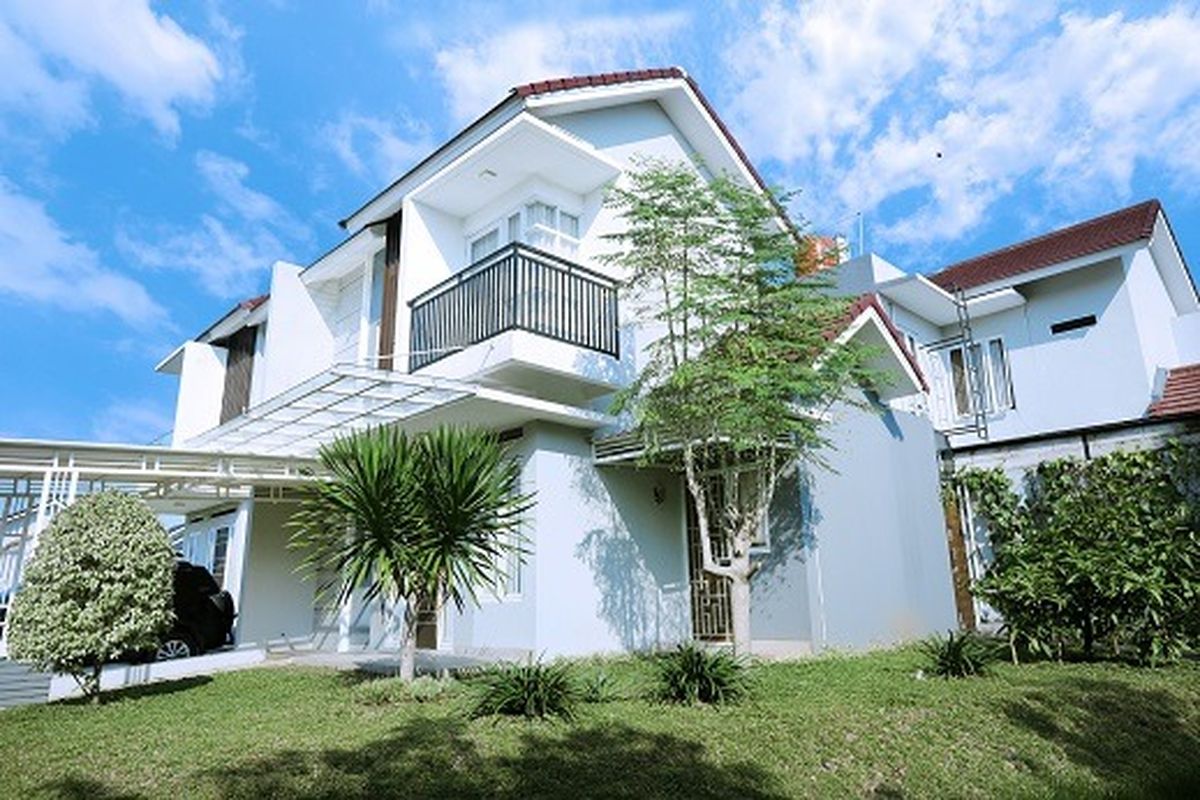 Contoh rumah di Samira Residence, Sentul, Bogor, Jawa Barat.