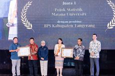 Matana University Raih Juara I Pojok Statistik Terbaik Nasional