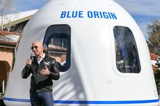 20 Juli, Jeff Bezos Meluncur ke Luar Angkasa Naik Roket Buatannya