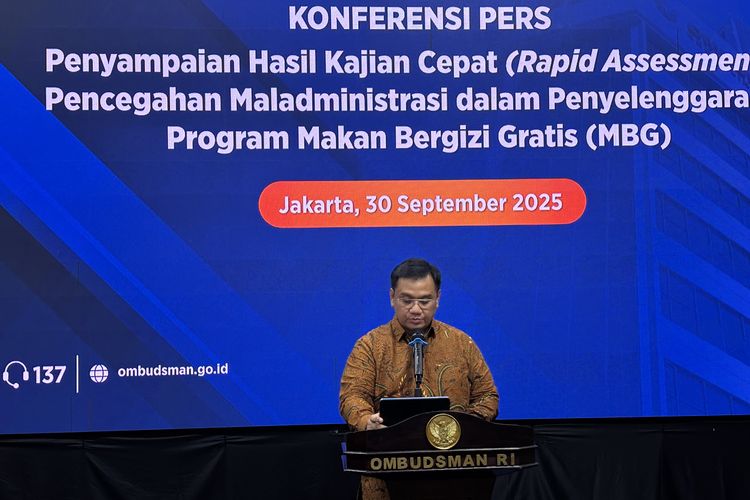 Ombudsman RI mengungkap delapan masalah besar dalam penyelenggaraan program MBG