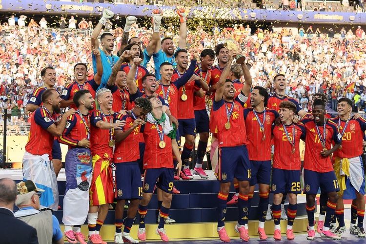 Ronaldo, Mbappe, dan Messi Mampu Ditaklukkan jadi Bukti Spanyol Layak Juara Piala Dunia