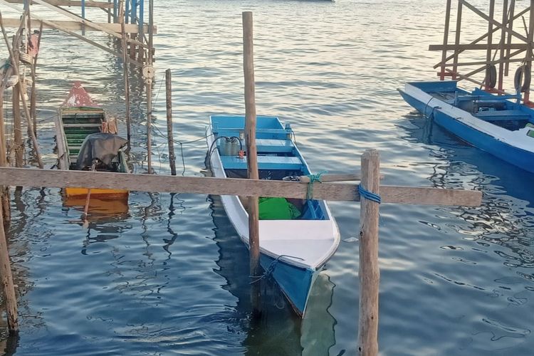 Lokasi bocah enam tahun disengat ubur-ubur di Kampung Tanjung Batu, Kecamatan Pulau Derawan, Berau,Minggu (22/11/2020) sekitar pukul 11.30 Wita. 