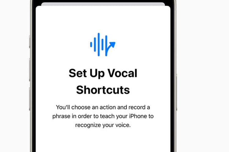 Ilustrasi Apple Vocal Shortcut