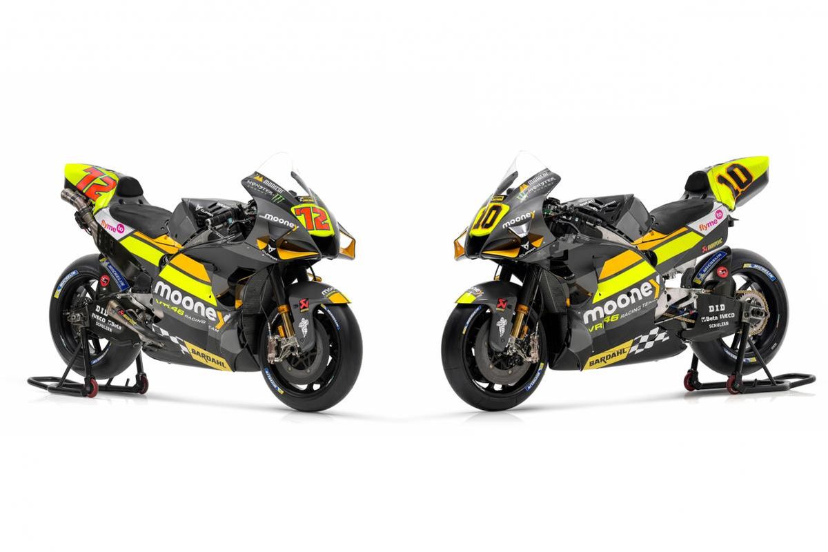 Livery Mooney VR46 Racing Team untuk MotoGP 2022