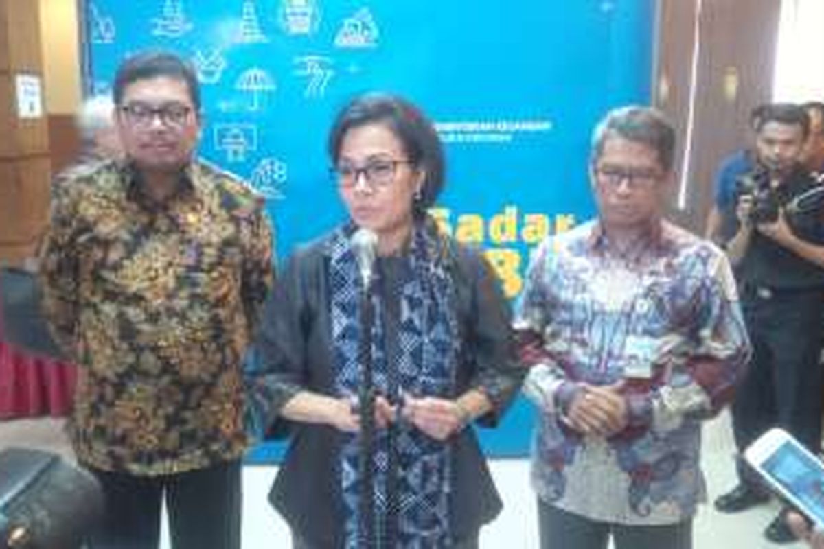 Menteri Keuangan, Sri Mulyani Indrawati di Bandung (29/11/2016).