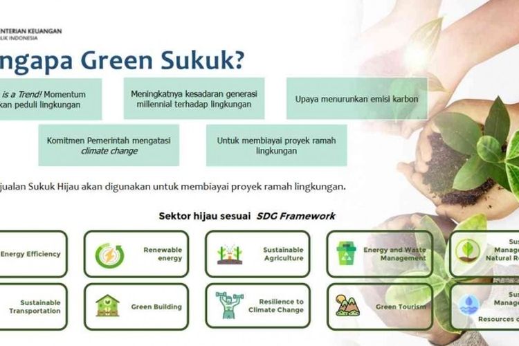 Alasan mengapa memilih green sukuk atau sukuk hijau.
