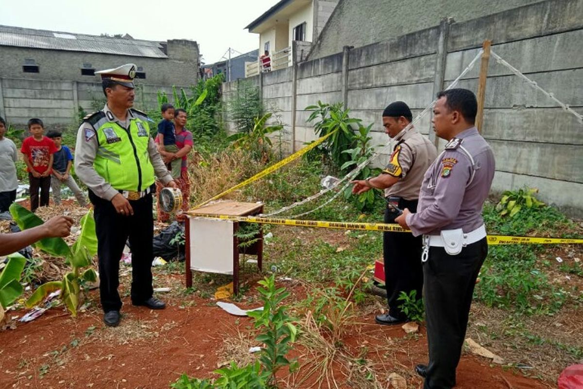 Polsek Pondok Aren masih mengejar pelaku pembuang bayi di kebun kosong Jalan H Sarmili,  Jurangmangu Timur,  Pondok Aren, Tangerang Selatan,  Minggu, Minggu (27/10/2019) lalu.  