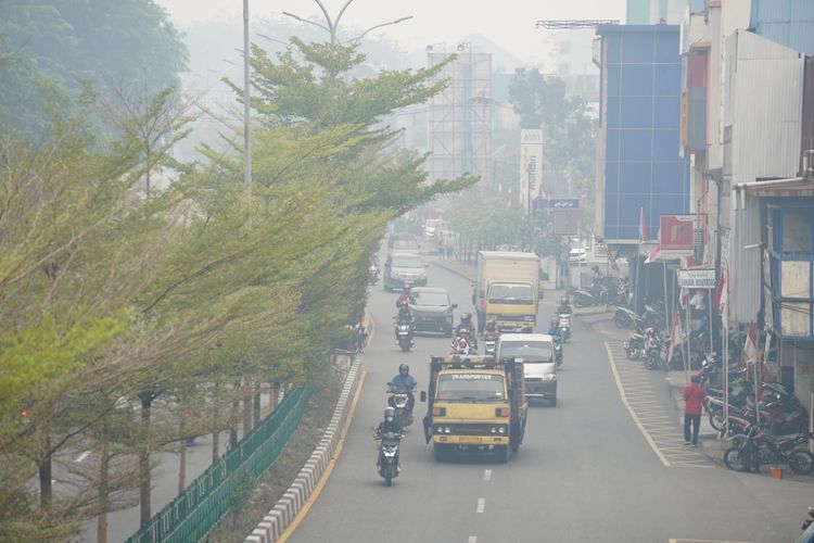 7.377 Titik Panas Terdeteksi di Kalbar, Udara Pontianak Masuk Kategori Berbahaya