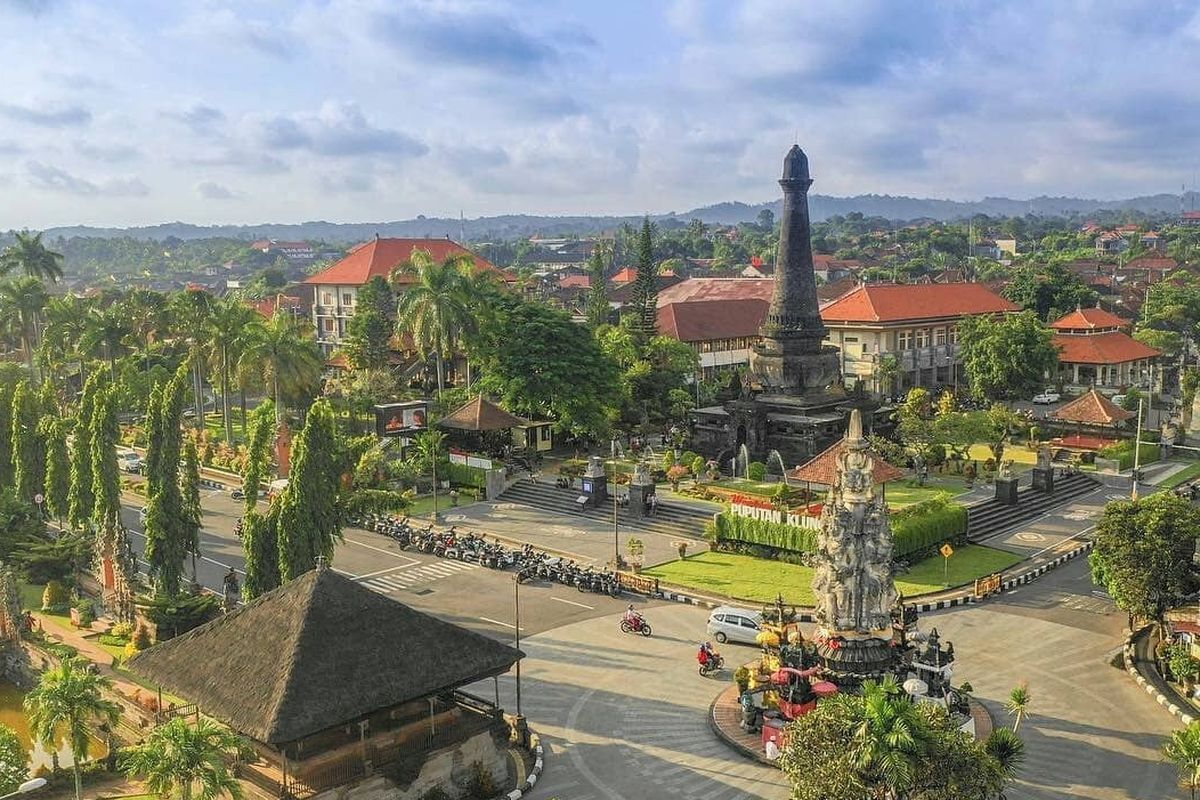 Monumen Puputan Klungkung.