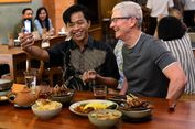 Bos Apple Tim Cook Makan Sate di Menteng, Ini Menu yang Dipesan