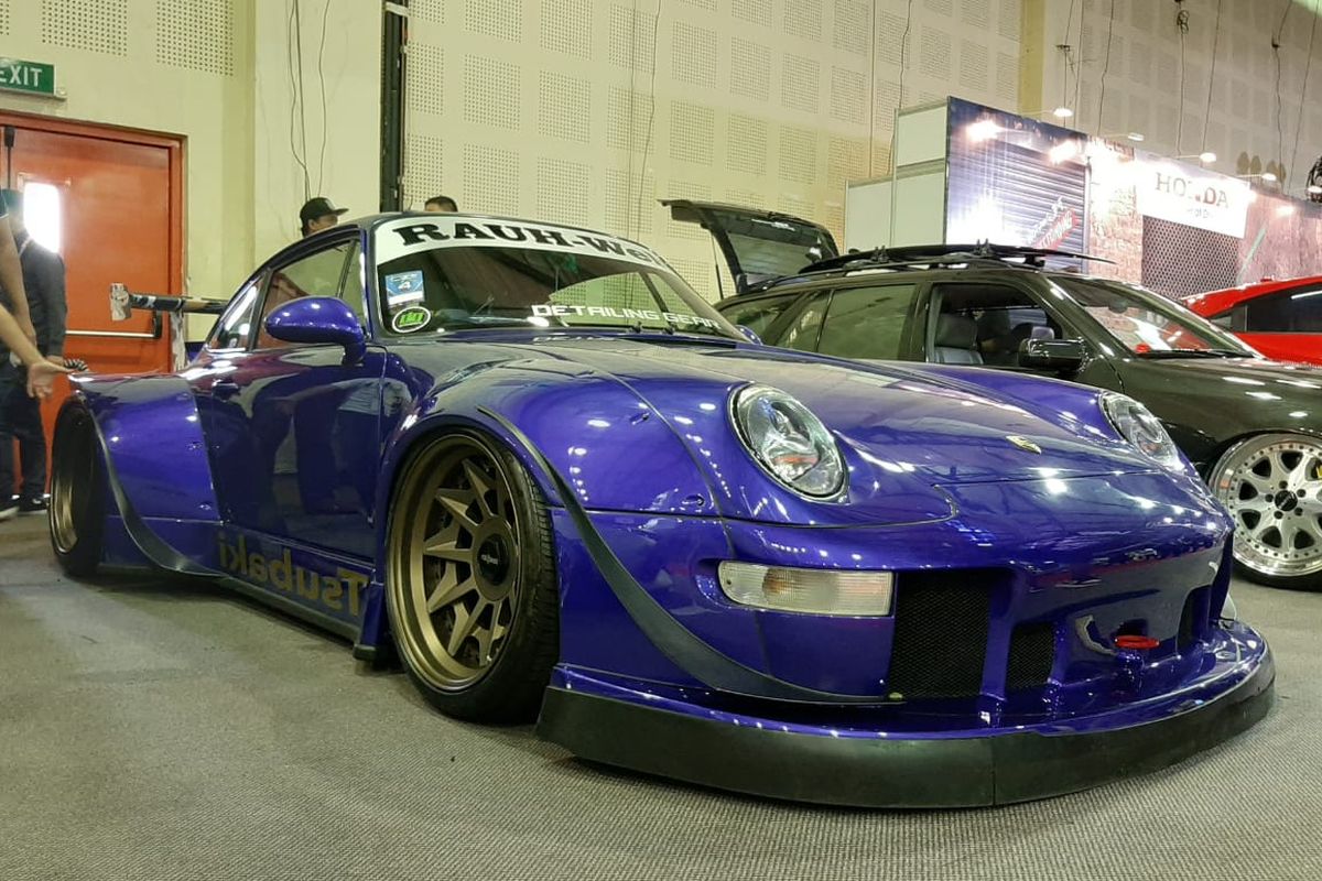 Porsche RWB pertama di Jakarta turut ramaikan IMX 2019.