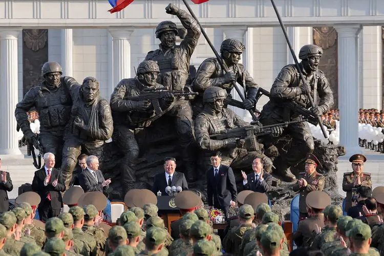 Pasukan Korea Utara Perkuat Kekuatan Rusia di Ukraina