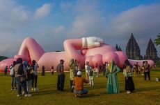 KAWS:Holiday Dongkrak Kunjungan ke Candi Prambanan hingga 107 Persen