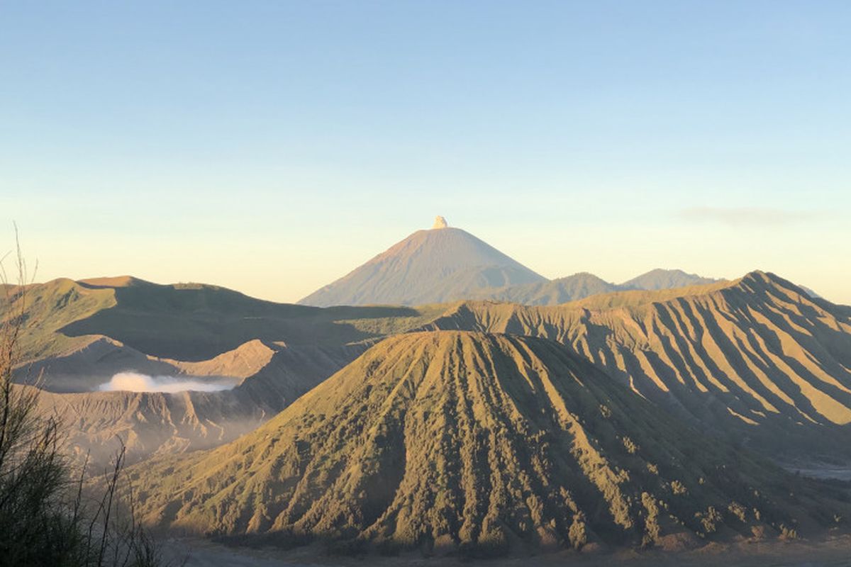 Kawasan Taman Nasional Bromo Tengger Semeru di Jawa Timur