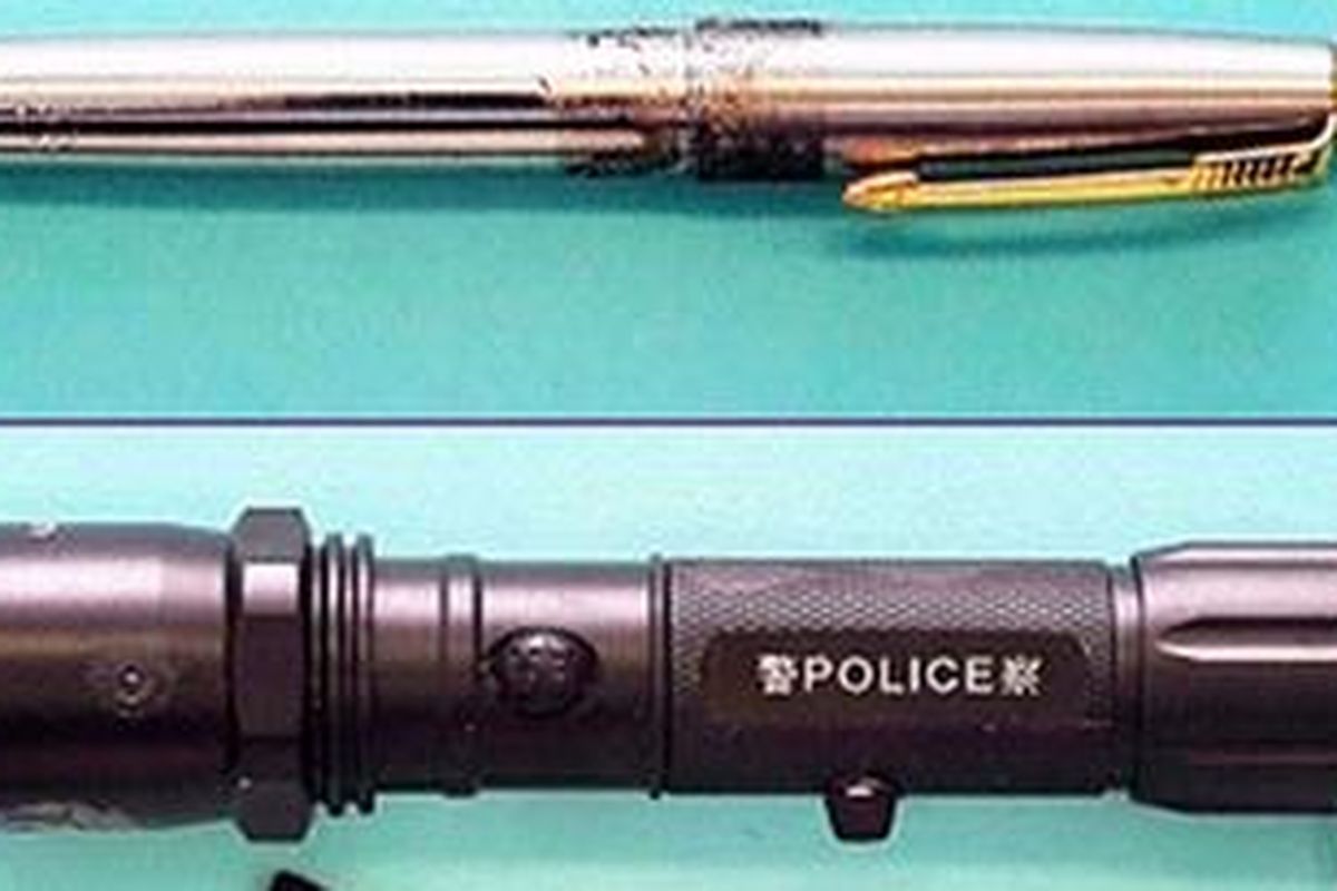 Pena dan senter yang disebut badan intelijen Korsel merupakan senjata rahasia yang akan digunakan agen Korut untuk membunuh aktivis anti-Pyongyang.