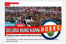 INFOGRAFIK: Beredar Hoaks Jutaan Relawan Jokowi Pindah Haluan Dukung Anies Baswedan