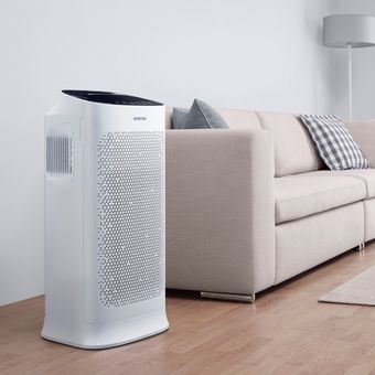 Samsung menghadirkan produk air purifier untuk membantu mengurangi polusi udara di rumah dan ruangan.