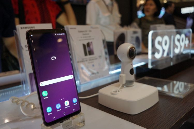 Galaxy S9 dengan kapasitas penyimpanan 128 GB juga dijual di Indonesia.