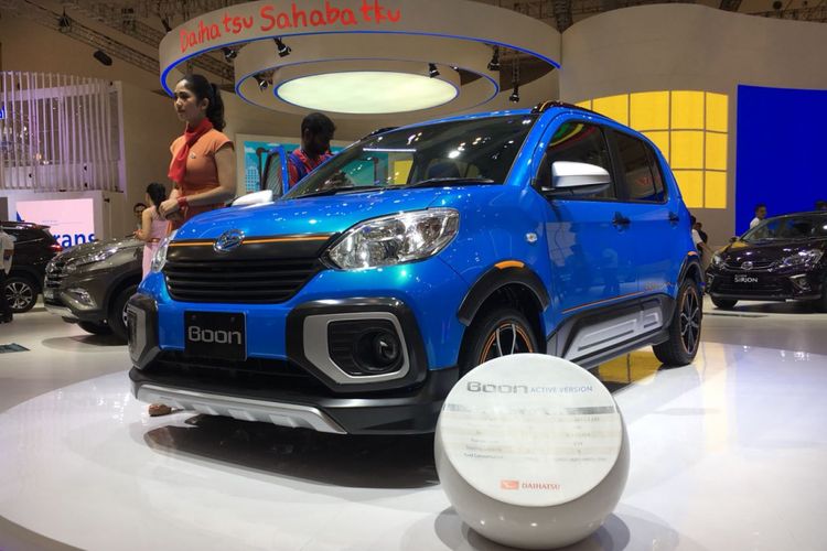 Daihatsu Boon Active di GIIAS 2018.