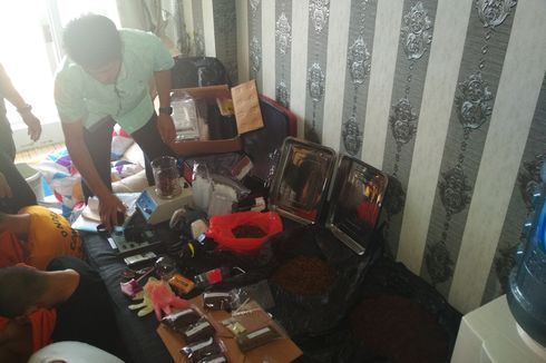 Polisi Bongkar Pabrik Narkoba di Apartemen Mewah Makassar