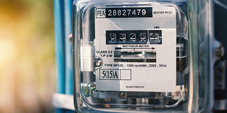 Ilustrasi meteran listrik. Tarif listrik PLN. Biaya tambah daya listrik Desember 2025. Biaya tambah daya listrik PLN 2025.
