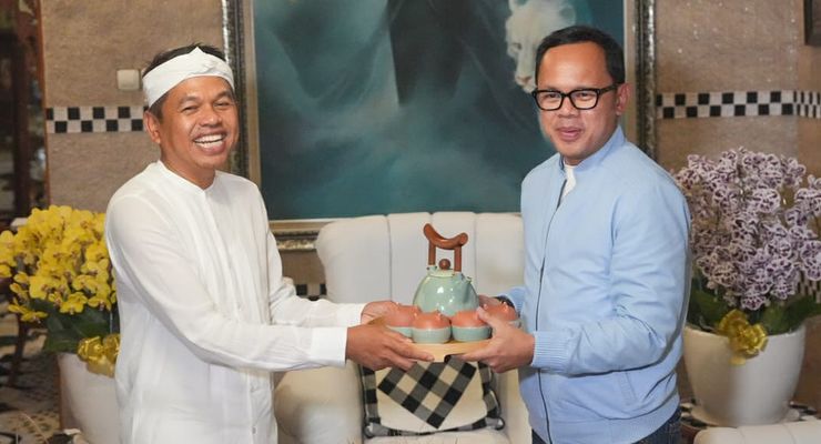 Bertemu Bima Arya, Dedi Mulyadi: Tidak Masalah "Berjodoh" dengan Orang Bogor