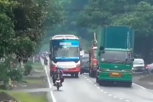 Cara Menghadapi Bus yang Ugal-ugalan di Jalan Raya