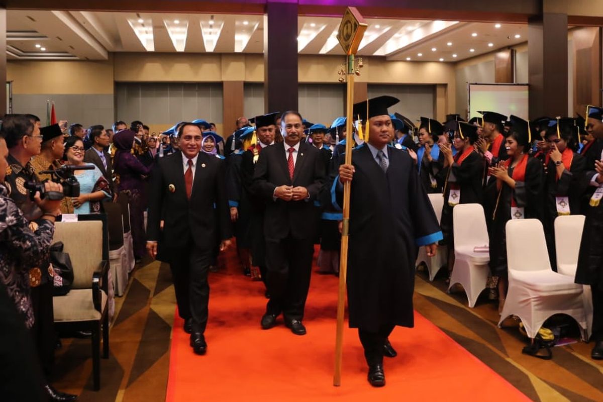 Politeknik Pariwisata (Poltekpar) Medan mewisuda sebanyak 363 orang mahasiswa terdiri dari 37 orang lulusan Diploma IV dan 326 orang lulusan Diploma III pada Kamis, 18 Juli 2019.