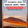 Ramai soal Fenomena Awan Sebelum Gempa Turkiye, BMKG dan BRIN: Tak Ada Kaitannya
