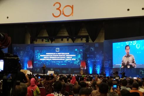 Jokowi Minta Mendag Bangun Ekosistem Online di Pasar Rakyat