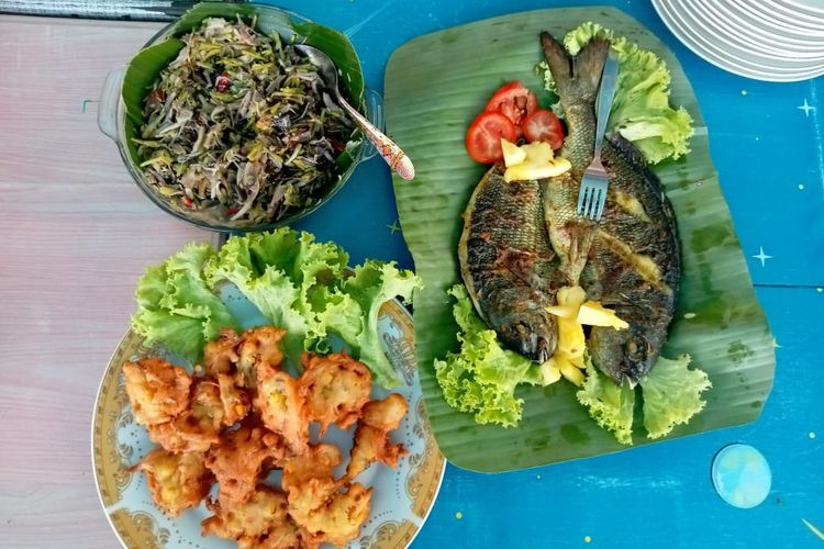 Masakan rumahan di Celyn Kafe, Alor