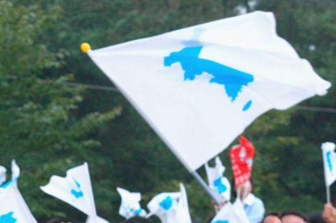 Di Pembukaan Olimpiade, Korut-Korsel Gunakan Bendera Persatuan